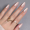 Press on Nails Square/Almond Cat’s Eye False Nails