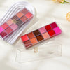 12-Color Lip Gloss & Lipstick Palette – Moisturizing Makeup Gift Set for Women