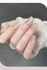 Press on Nails Square/Almond Cat’s Eye False Nails