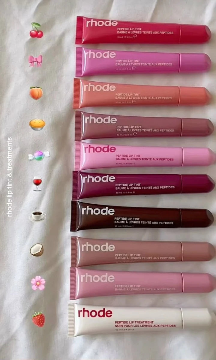 Rhode Peptide Lip Tint Lipgloss 4 Pcs Set