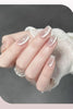Press on Nails Square/Almond Cat’s Eye False Nails