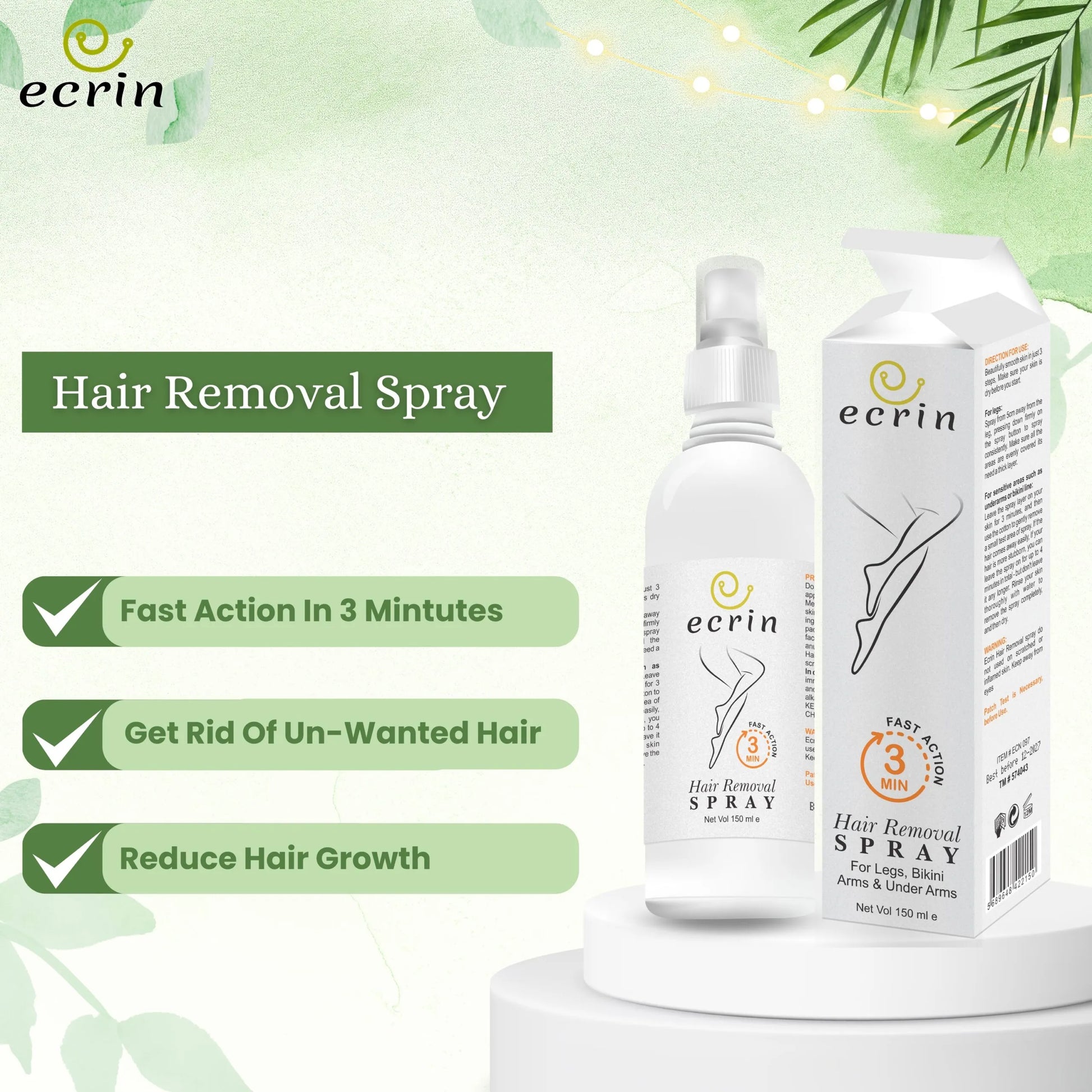 Hair Removal Spray